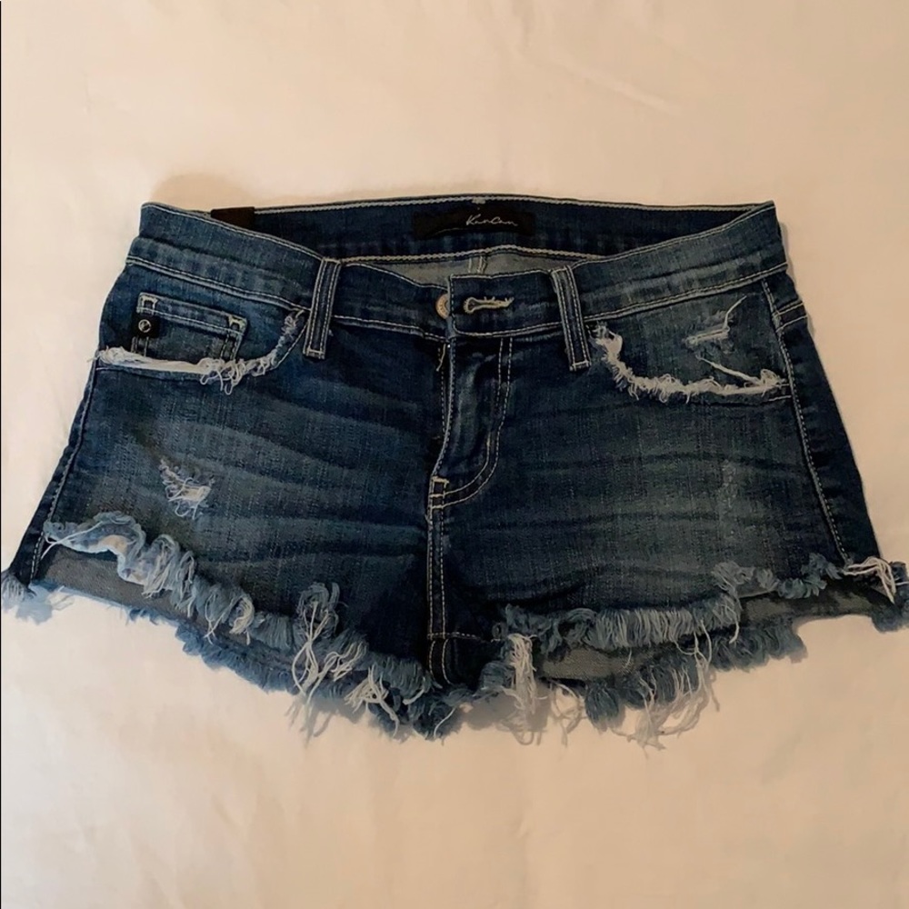 Distressed KanCan Shorts